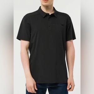 Arc'teryx Captive Short Sleeve Black Polo Shirt Sz XXL